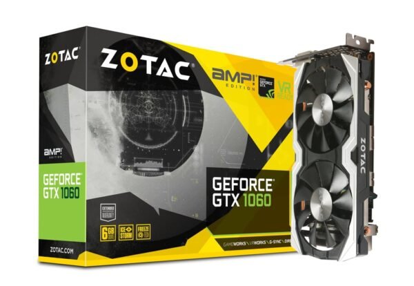 ZOTAC GeForce® GTX 1060 AMP! Edition 6GB DDR5